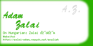 adam zalai business card